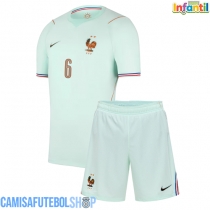 Camisa de time de futebol França Eduardo Camavinga #6 Replicas 2º Equipamento Infantil Mundo 2026 Manga Curta (+ Calças curtas)